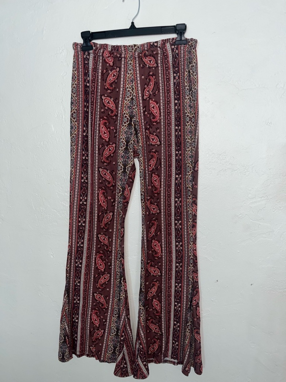 Boho Flare Leggings Forever 21 OX Large Hippie 70’s Stretchy Flattering Design